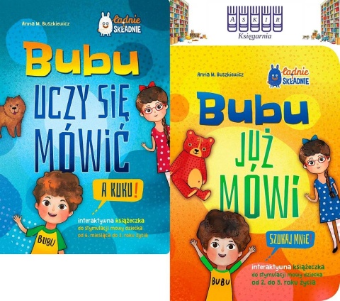 Buszkiewicz pakiet 2x Bubu - Uczy Się Mówić / Już Mówi