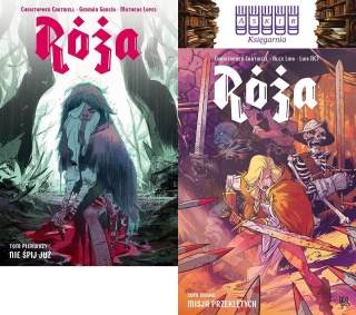 Cantwell pakiet 2x Róża Nie Śpij Misja Przeklętych Śpiąca Królewna