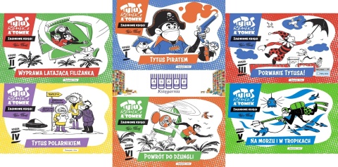 Chmielewski pakiet 6x Tytus Romek A'tomek Zaginione Księgi