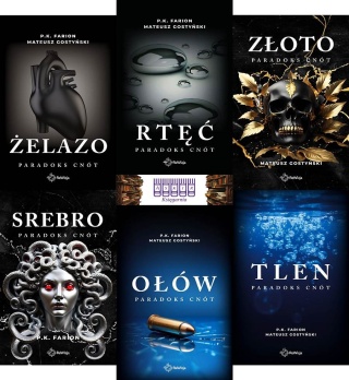 Farion Gortyński pakiet 6x Paradoks Cnót - Rtęć / Żelazo / Złoto / Ołów