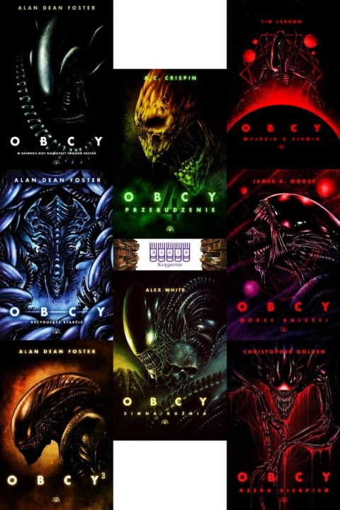 Foster pakiet 8x Obcy Aliens - Decydujące Starcie 3 4 / Wyjście / Rzeka / Zimna