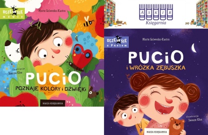 Galewska-Kustra pakiet 2x Pucio Poznaje Kolory Wróżka Zębuszka