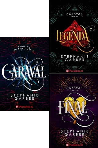 GARBER - pakiet 4x CARAVAL / Legenda Caraval Finał Spectacular zakładka