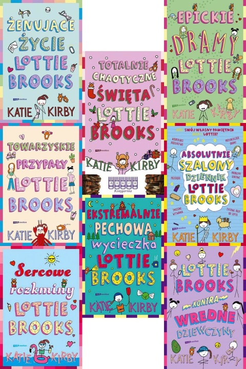 Kirby pakiet 8x Lottie Brooks - Żenujące Życie / Sercowe / Ekstremalne