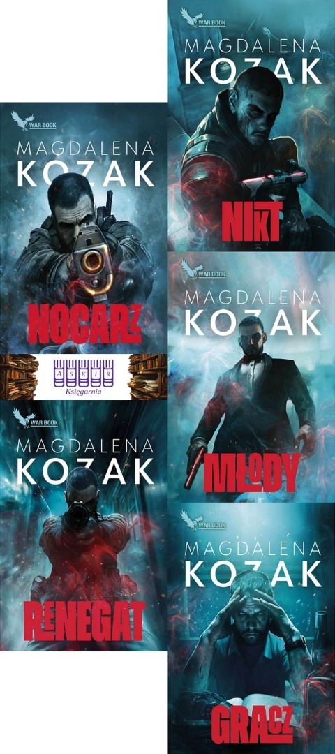 KOZAK pakiet 5x WAMPIRY W ABW - Nocarz / Renegat / Nikt / Młody Gracz