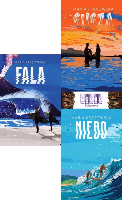 Krasowska Maria pakiet 3x Fala - Susza / Niebo