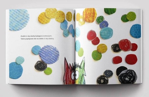 Llenas pakiet 4x Kolorowy Potwór Doktor Przedszkola Pop-Up