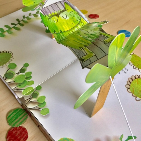 Llenas pakiet 4x Kolorowy Potwór Doktor Przedszkola Pop-Up