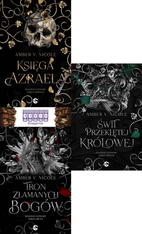Nicole pakiet 3x Bogowie I Potwory Księga Azraela Tron Świt