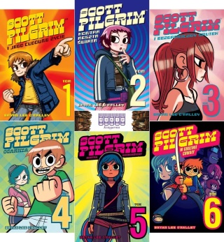 O`Malley pakiet 6x Scott Pilgrim - Jego Cudowne Życie / Kontra Reszta Świata