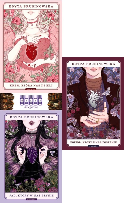 Prusinowska pakiet 3x Krew Która Nas Dzieli / Jad Popiół