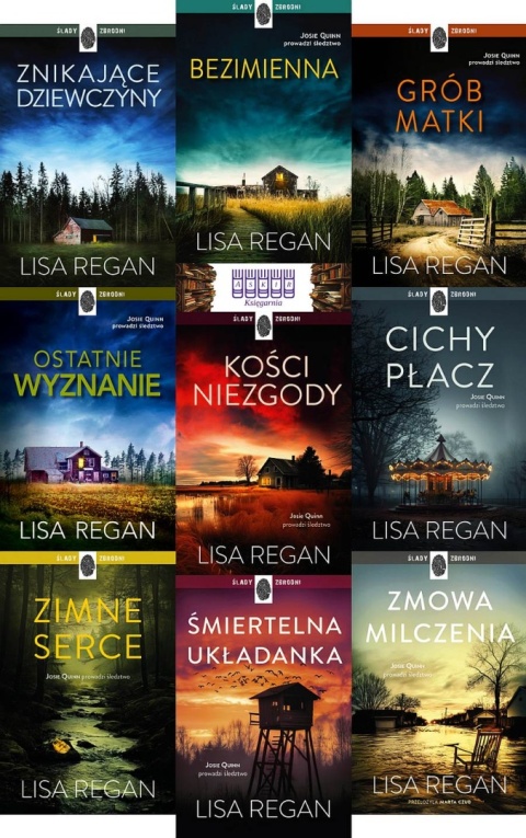 REGAN pakiet 9x JOSIE QUINN / Znikające Dziewczyny REGAN pakiet 9x JOSIE QUINN / Znikające Dziewczyny