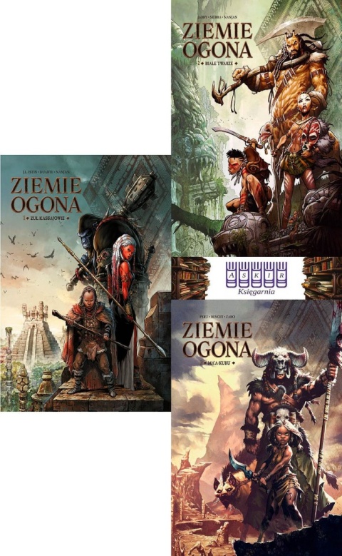 Świat Akwilonu pakiet 3x Ziemie Ogona - Akwilon / Zul Kassajowie