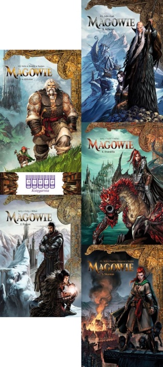Świat Akwilonu pakiet 5x Magowie - Akwilon / Aldoran / Eragan / Altherat