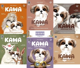 Załęcka pakiet 6x Kawa Z Mamą Obserwuje Tatę Przyjaciele Emocje