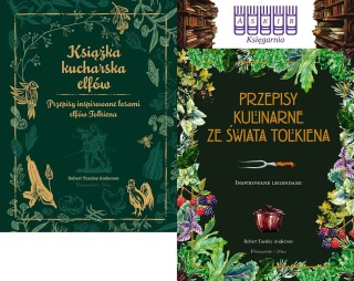 Anderson x2 Pakiet Książka Kucharska Elfów + Przepisy Kuliarne / Tolkien