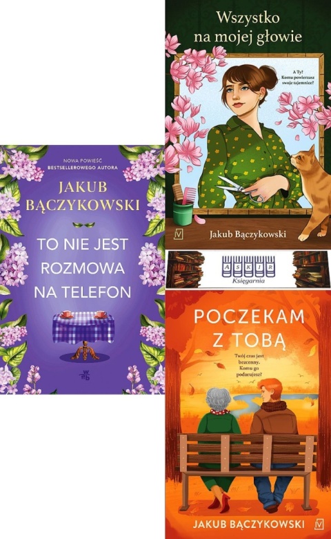 Bączykowski pakiet x3 Poczekam Z Tobą + To Nie Jest Rozmowa + Wszystko Na mojej głowie