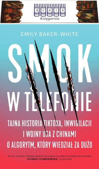 Baker White Smok w telefonie Tajna historia TikToka miękka oprawa zakładka