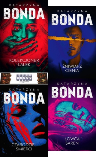 Bonda pakiet 4x Lena / Kolekcjoner Lalek Czarodziej Żniwiarz Łowca