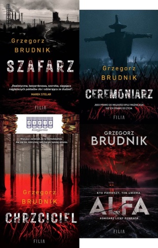 Brudnik pakiet 4x Komisarz Rafał Lichy / Szafarz Chrzciciel Ceremoniarz Alfa