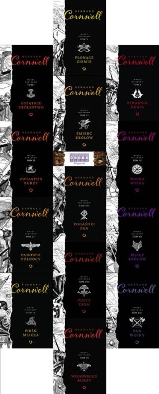 Cornwell pakiet 13x Wojny Wikingów / Upadek Królestwa Wikingowie