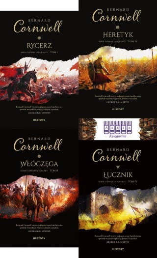 Cornwell Pakiet 4x Trylogia Świętego Graala / Święty Graal Łucznik