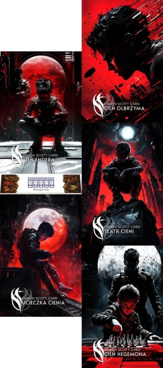 Card pakiet 5x Saga Cienia / Cień Endera Hegemona Teatr Cieni Tw