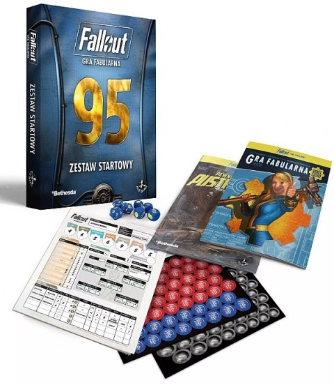Fallout 95 Rpg Zestaw Startowy Gra Fabularna