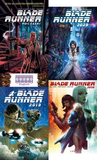 Green Johnson pakiet 4x Blade Runner 2019 2029 2039 Początki