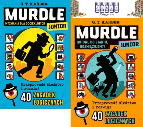 Karber pakiet 2x Murdle Junior / Wyzwania Dla Dociekliwych Gotowi