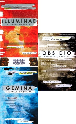 Kaufman Kristoff pakiet 3x Illuminae / Gemina Obsidio