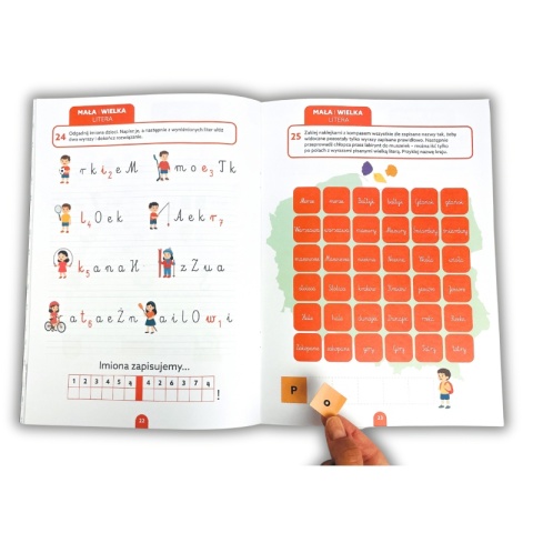 Kapitan Nauka Edu-seria pakiet 2x Ortografia - Ćwiczenia + Gra Karciana
