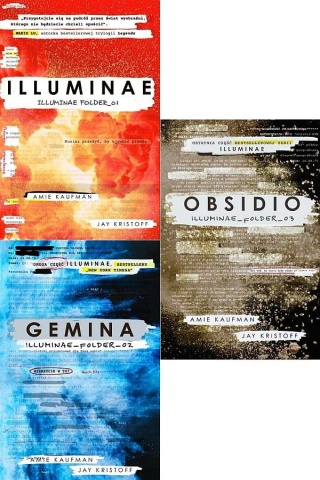 Kaufman Kristoff pakiet 3x Illuminae / Gemina Obsidio