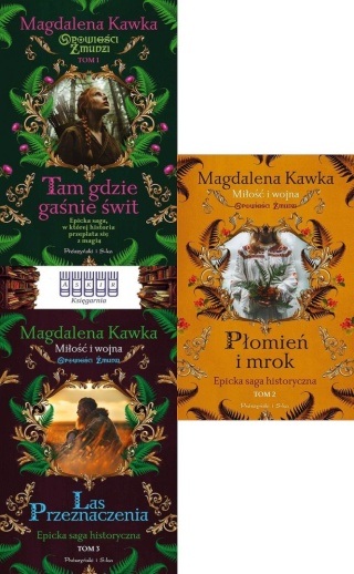 Kawka pakiet Opowieści Żmudzi Tam Gdzie Gaśnie Płomień Las Przeznaczenia