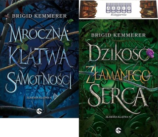 Kemmerer pakiet 2x Złamana Klątwa Mroczna Klątwa Złamane Serca