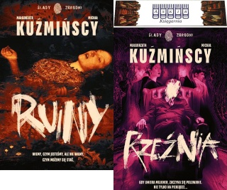 Kuźmińscy pakiet 2x Sylwia Nowak - Ruiny Rzeźnia zakładka