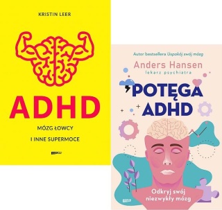 Leer Hansen pakiet 2x Adhd Mózg Łowcy I Inne Supermoce + Potęga Adhd Odkryj