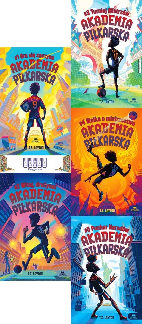 Layton pakiet 5x Akademia Piłkarska Gra Witaj Turniej Walka Puchar