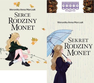 Marczak Weronika pakiet 3x Serce Rodziny Monet / Sekret