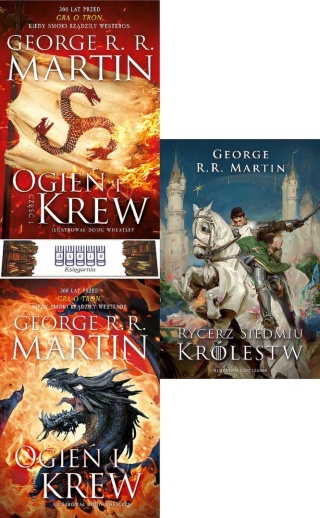 Martin x3 pakiet tw.Rycerz Siedmiu Królestw + Ogień I Krew