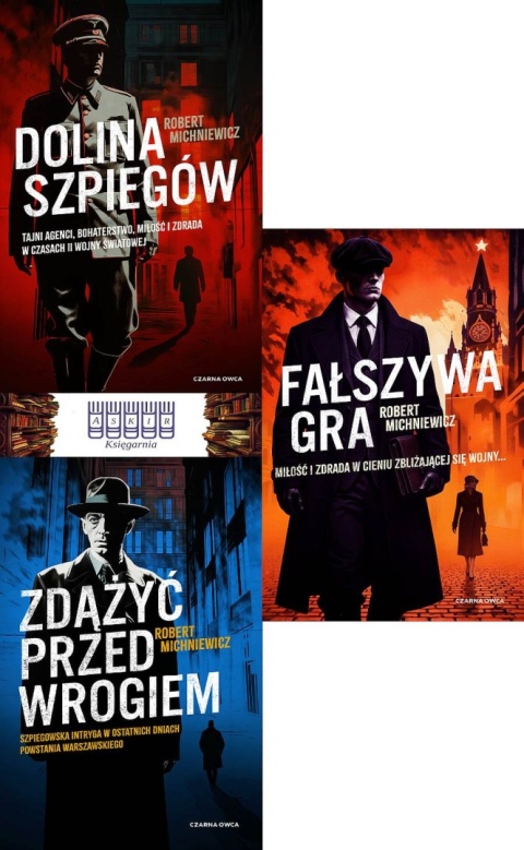 Michniewicz pakiet 3x Carl Von Wedel Dolina Szpiegów Zdążyć
