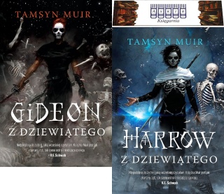 Muir pakiet 2x Zapieczętowany Grobowiec Harrow Gideon Dziewiątego