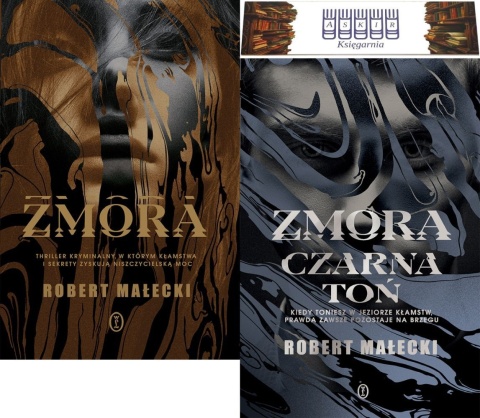 Małecki pakiet 2x Zmora - Czarna Toń