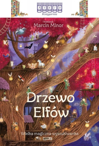Minor Drzewo Elfów Wielka magiczna wyszukiwarka twarda oprawa zakładka