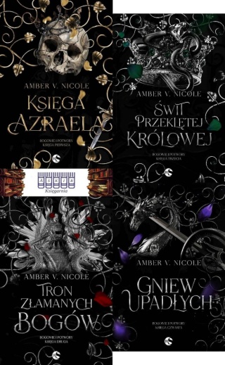 Nicole pakiet 4x Bogowie I Potwory Księga Azraela Tron Świt Gniew Upadłych