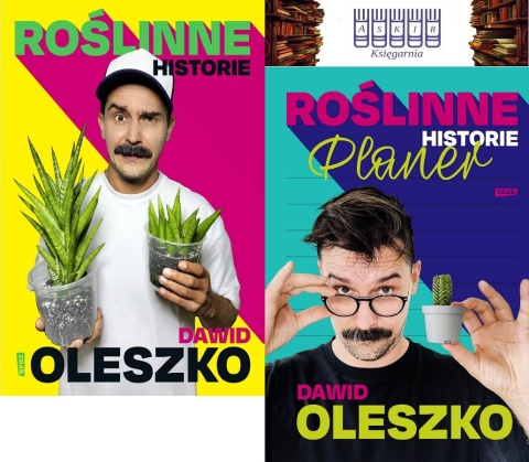 Oleszko pakiet x2 Roślinne Historie + Planer