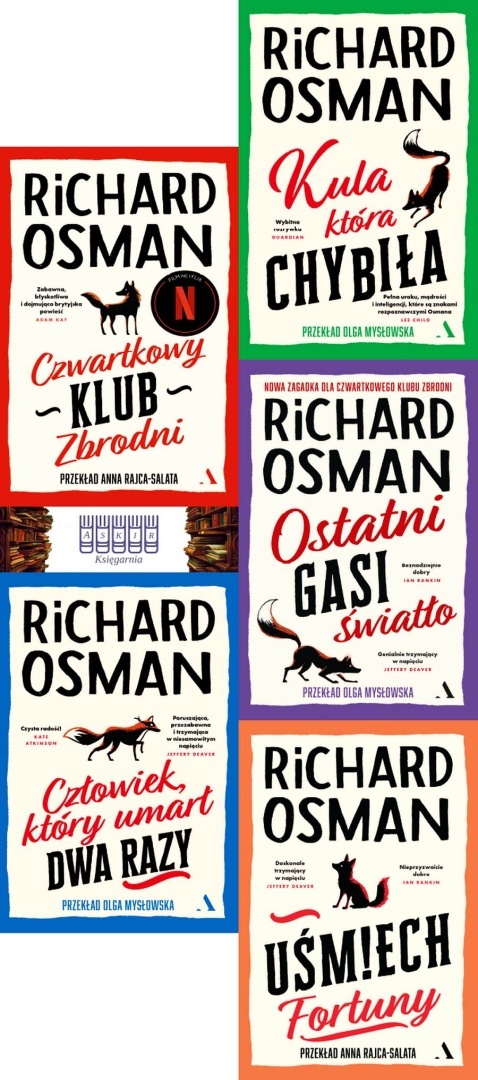 Osman pakiet 5x Czwartkowy Klub Zbrodni / Człowiek Kula Ostatni