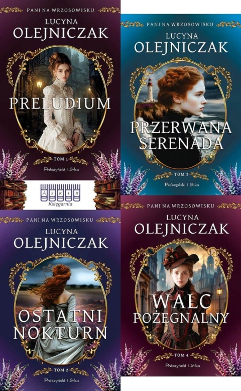 Olejniczak pakiet 4x Pani Na Wrzosowisku Preludium Ostatni Nokturn