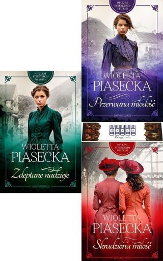 Piasecka pakiet 3x Otuleni Syberyjskim Wiatrem Zdeptane Przerwana Skradziona