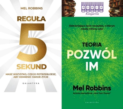 ROBBINS x2 - pakiet REGUŁA 5 SEKUND + TEORIA POZWÓL IM zakładka